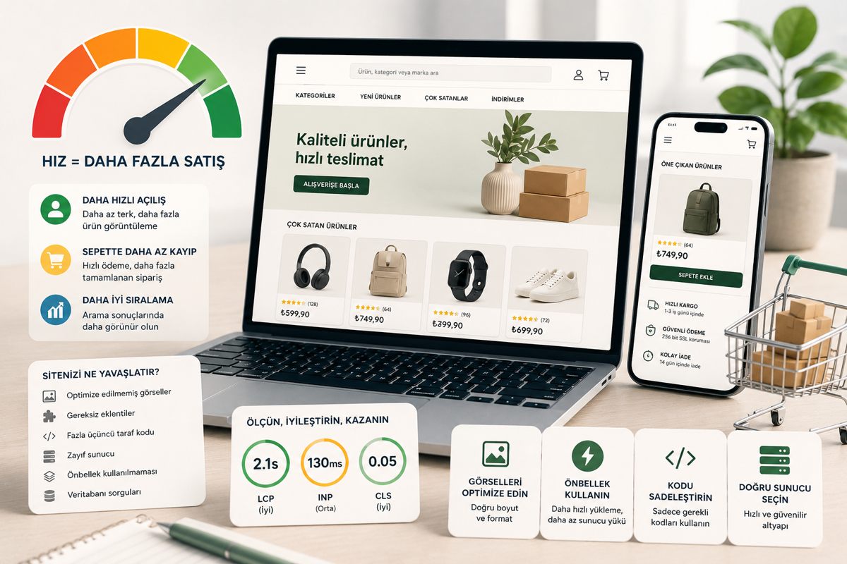 E-Ticarette Sayfa Hızı Satışı Nasıl Etkiler?